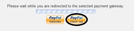 Paypal Check Out button
