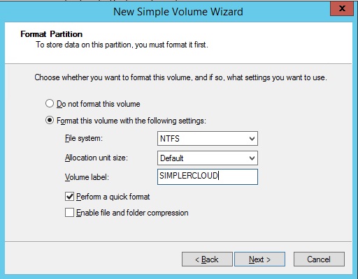 Format Partition Format Partition
